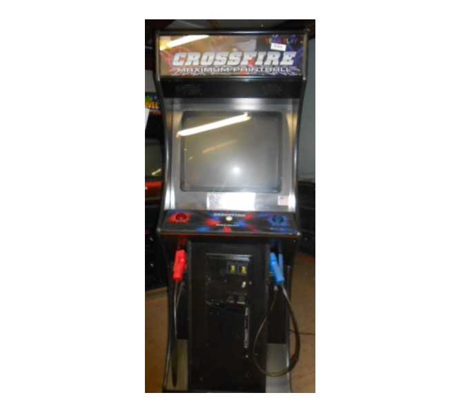 CROSSFIRE MAXIMUM PAINTBALL Video Arcade Game Machine for sale by